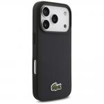 Carcasa Lacoste Iconic Petit Pique Woven Logo cu MagSafe compatibila cu iPhone 17 Pro, Navy Blue 5 - lerato.ro