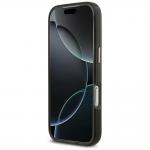 Carcasa Lacoste Shockproof Transparent Frosted Gold Logo cu MagSafe compatibila cu iPhone 17 Pro, Negru 6 - lerato.ro