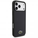 Carcasa Lacoste Iconic Petit Pique Woven Logo cu MagSafe compatibila cu iPhone 17 Pro Max, Navy Blue 5 - lerato.ro