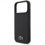 Carcasa Lacoste Iconic Petit Pique Woven Logo cu MagSafe compatibila cu iPhone 17 Pro Max, Navy Blue 7 - lerato.ro