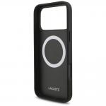 Carcasa Lacoste Iconic Petit Pique Woven Logo cu MagSafe compatibila cu iPhone 17 Pro Max, Navy Blue 8 - lerato.ro