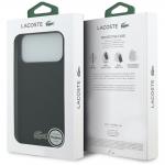 Carcasa Lacoste Petit Pique Lacquer Logo cu MagSafe compatibila cu iPhone 17 Pro Max, Negru 9 - lerato.ro