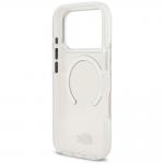 Carcasa Lacoste Shockproof Transparent Frosted cu MagSafe compatibila cu iPhone 17 Pro, Alb 8 - lerato.ro