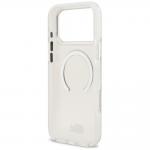 Carcasa Lacoste Shockproof Transparent Frosted cu MagSafe compatibila cu iPhone 17 Pro Max, Alb 8 - lerato.ro