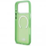 Carcasa Lacoste Shockproof Transparent Frosted cu MagSafe compatibila cu iPhone 17 Pro Max, Verde 8 - lerato.ro