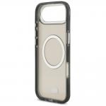 Carcasa Lacoste Shockproof Transparent Frosted cu MagSafe compatibila cu iPhone 17 Air, Gri 8 - lerato.ro