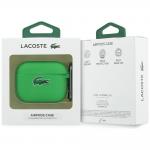 Carcasa Lacoste Silicone Croc Logo compatibila cu Apple AirPods Pro 3, Verde 5 - lerato.ro