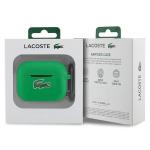 Carcasa Lacoste Silicone Croc Logo compatibila cu Apple AirPods Pro 2, Verde 5 - lerato.ro