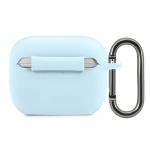 Carcasa Lacoste Silicone Collection compatibila cu Apple AirPods Pro, Albastru 3 - lerato.ro