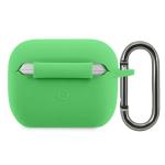 Carcasa Lacoste Silicone Collection compatibila cu Apple AirPods Pro, Verde 3 - lerato.ro