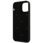 Carcasa Lacoste Silicone Head Crocodile compatibila cu iPhone 12 / 12 Pro, Negru 8 - lerato.ro