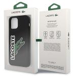 Carcasa Lacoste Silicone Head Crocodile compatibila cu iPhone 12 / 12 Pro, Negru 9 - lerato.ro