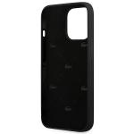 Carcasa Lacoste Silicone Head Crocodile compatibila cu iPhone 13 Pro, Negru 8 - lerato.ro