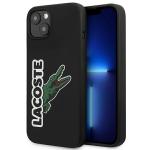 Carcasa Lacoste Silicone Head Crocodile compatibila cu iPhone 13 Mini, Negru 4 - lerato.ro