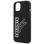 Carcasa Lacoste Silicone Head Crocodile compatibila cu iPhone 13 Mini, Negru 7 - lerato.ro