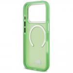 Carcasa Lacoste Shockproof Transparent Frosted cu MagSafe compatibila cu iPhone 17 Pro, Verde 8 - lerato.ro