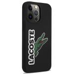 Carcasa Lacoste Silicone Head Crocodile compatibila cu iPhone 13 Pro Max, Negru 5 - lerato.ro