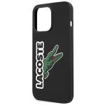 Carcasa Lacoste Silicone Head Crocodile compatibila cu iPhone 13 Pro Max, Negru 7 - lerato.ro