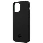 Carcasa Lacoste Silicone Plain compatibila cu iPhone 12 / 12 Pro, Negru 7 - lerato.ro