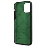 Carcasa Lacoste Silicone Plain compatibila cu iPhone 12 / 12 Pro, Negru 8 - lerato.ro