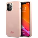 Carcasa Lacoste Silicone Plain compatibila cu iPhone 13 Pro, Roz 4 - lerato.ro