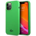 Carcasa Lacoste Silicone Plain compatibila cu iPhone 13 Pro, Verde 4 - lerato.ro