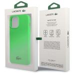 Carcasa Lacoste Silicone Plain compatibila cu iPhone 13 Pro, Verde 9 - lerato.ro