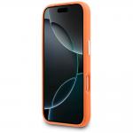 Carcasa Lacoste HC Silicone Metal Logo cu MagSafe compatibila cu iPhone 17 Pro Max, Portocaliu 6 - lerato.ro