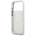 Carcasa Lacoste HC Silicone Metal Logo cu MagSafe compatibila cu iPhone 17 Pro Max, Gri 8 - lerato.ro