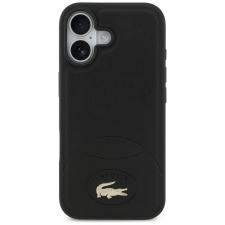 Carcasa Lacoste Bliss cu MagSafe compatibila cu iPhone 17, Negru