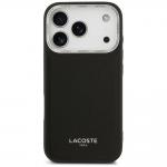 Carcasa Lacoste Champs Elysees Silver Logo cu MagSafe compatibila cu iPhone 17 Pro, Negru 2 - lerato.ro