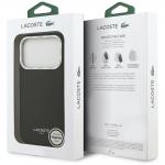 Carcasa Lacoste Champs Elysees Silver Logo cu MagSafe compatibila cu iPhone 17 Pro, Negru 9 - lerato.ro