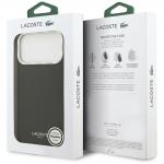 Carcasa Lacoste Champs Elysees Silver Logo cu MagSafe compatibila cu iPhone 17 Pro Max, Negru 9 - lerato.ro