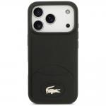Carcasa Lacoste Bliss cu MagSafe compatibila cu iPhone 17 Pro, Negru 2 - lerato.ro