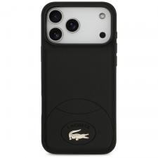 Carcasa Lacoste Bliss cu MagSafe compatibila cu iPhone 17 Pro Max, Negru