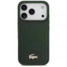 Carcasa Lacoste Bliss cu MagSafe compatibila cu iPhone 17 Pro, Verde