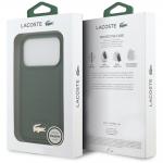 Carcasa Lacoste Bliss cu MagSafe compatibila cu iPhone 17 Pro, Verde 9 - lerato.ro