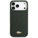 Carcasa Lacoste Bliss cu MagSafe compatibila cu iPhone 17 Pro Max, Verde 2 - lerato.ro