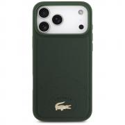Carcasa Lacoste Bliss cu MagSafe compatibila cu iPhone 17 Pro Max, Verde