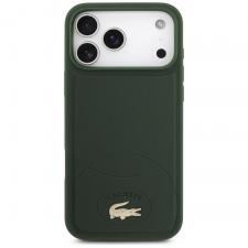 Carcasa Lacoste Bliss cu MagSafe compatibila cu iPhone 17 Pro Max, Verde