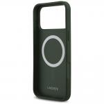 Carcasa Lacoste Bliss cu MagSafe compatibila cu iPhone 17 Pro Max, Verde 8 - lerato.ro