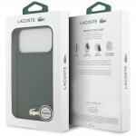 Carcasa Lacoste Bliss cu MagSafe compatibila cu iPhone 17 Pro Max, Verde 9 - lerato.ro