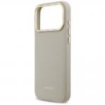 Carcasa Lacoste Champs Elysees Gold Logo cu MagSafe compatibila cu iPhone 17 Pro Max, Gri 7 - lerato.ro