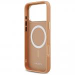 Carcasa Lacoste Champs Elysees Gold Logo cu MagSafe compatibila cu iPhone 17 Pro, Roz 8 - lerato.ro