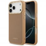 Carcasa Lacoste Champs Elysees Gold Logo cu MagSafe compatibila cu iPhone 17 Pro Max, Roz 4 - lerato.ro