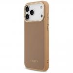 Carcasa Lacoste Champs Elysees Gold Logo cu MagSafe compatibila cu iPhone 17 Pro Max, Roz 3 - lerato.ro