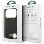 Carcasa Lacoste HC Silicone Metal Logo cu MagSafe compatibila cu iPhone 17 Pro, Negru 9 - lerato.ro