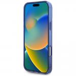 Carcasa Lacoste HC IML Monogram Silver Croc Logo cu MagSafe compatibila cu iPhone 16 Pro, Navy Blue 6 - lerato.ro