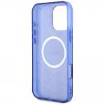 Carcasa Lacoste HC IML Monogram Silver Croc Logo cu MagSafe compatibila cu iPhone 16 Pro, Navy Blue 8 - lerato.ro