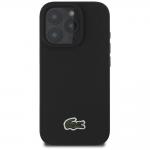 Carcasa Lacoste Iconic Petit Pique Crossbody Cord cu MagSafe compatibila cu iPhone 16 Pro Max, Negru 4 - lerato.ro